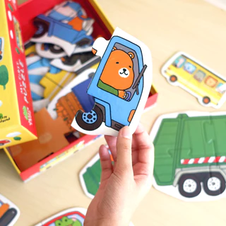 จิ๊กซอว์สำหรับเด็ก - My First Puzzle "JESSIE on the wheels"