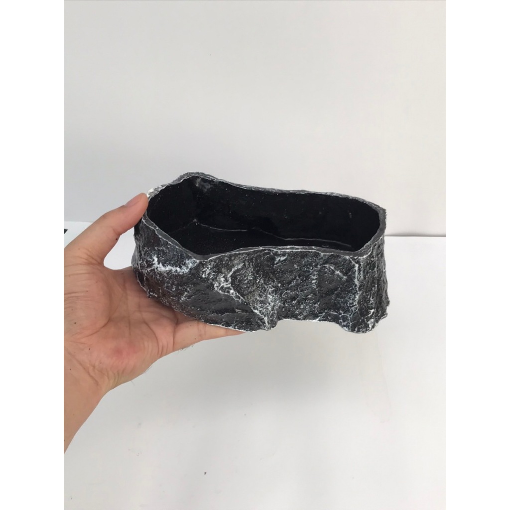 กระถางต้นไม้ลายหินNo4