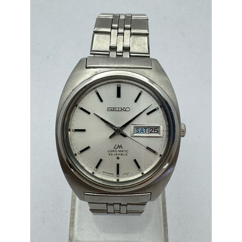 SEIKO LM LORD MATIC 23 Jewels Automatic ตัวเรือนสแตนเลส นาฬิกาผู้ชาย มือสองของแท้