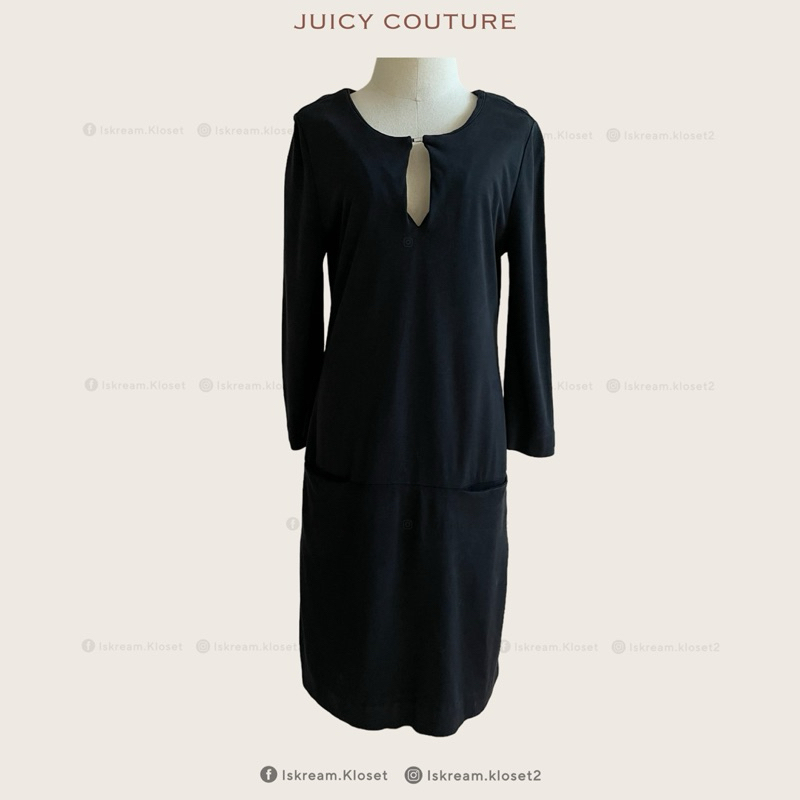 JUICY COUTURE Dress เดรสแขนยาวมือสอง✔️