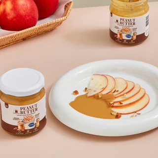 (พร้อมส่ง)เนยถั่ว ไม่ใส่น้ำตาล เนื้อสมูท Peanut butter smooth