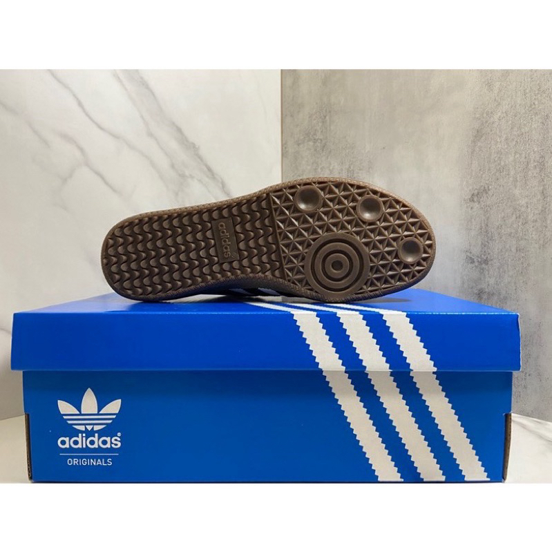 รองเท้าผ้าใบ Samba OG Classic Leather มีกล่อง, กระดาษ, ใบเสร็จ