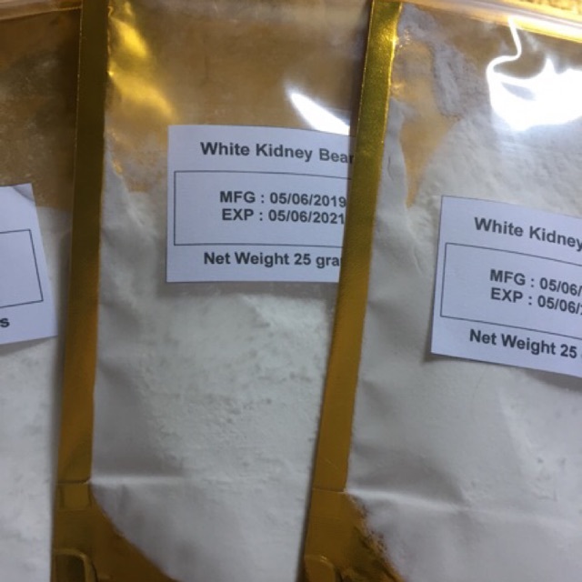 สารสกัดถั่วขาวผง 25 กรัม/White kidney bean