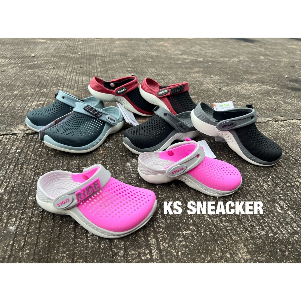 รองเท้าแตะแบบสวมของเด็ก ไซส์ 24--35 มีหลายสีนิ่มเบาสบายไส่ง่าย ไส่ได้ทั้งเด็กผู้ชายและเด็กผู้หญิง(Literide 360)