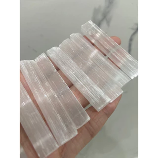 พร้อมส่ง ถ่ายจากสินค้าจริง คริสตัล หินแท้100% แท่งหินเซเลไนต์ selenite