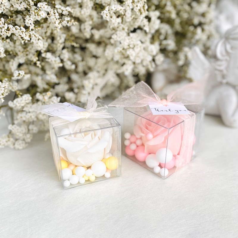 𝓁𝒾𝓁𝒾 ☆ ของขวัญ : สบู่หอมรูปทรงดอกกุหลาบ ของชำร่วย ปัจฉิม gifts