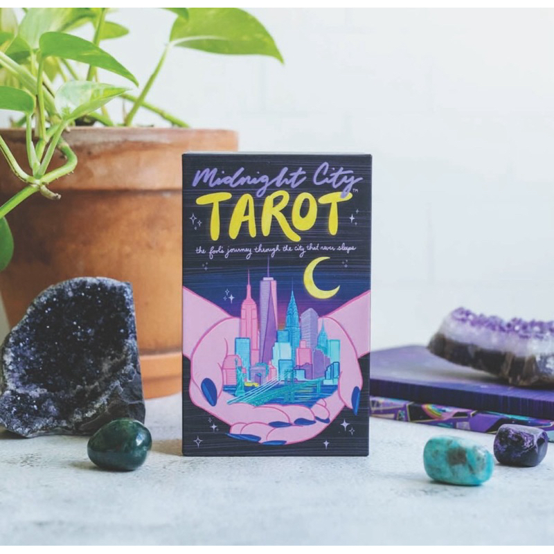 Midnight City Tarot and Guide book (ไพ่ทาโร่ต์ ไพ่ทาโรต์ ไพ่ออราเคิล ไพ่แท้100%)