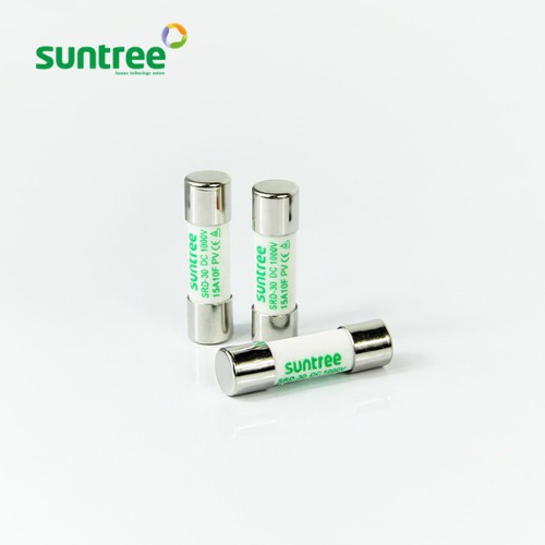 SRF-30 ( SRD-30 ) ฟิวส์กระเบื้อง ลูกฟิวส์ DC 1000V 10*38mm. (10A,16A,20A,25A,32A) DC Fuse Link Solar PV TUV ″SUNTREE"