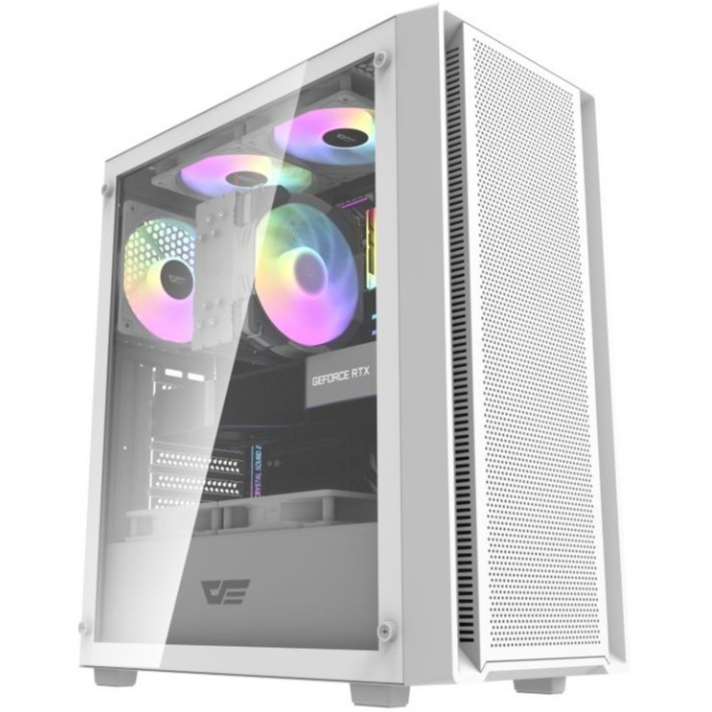 DARKFLASH Computer Case DK353 White