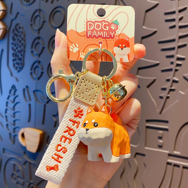 ร้านไทย พร้อมส่ง! พวงกุญแจหมา พวงกุญแจตุ๊กตาหมา ตุ๊กตาสุนัข พวงกุญแจคอร์กี้ สำหรับห้อยกระเป๋า หรือ ห้อยกุญแจ