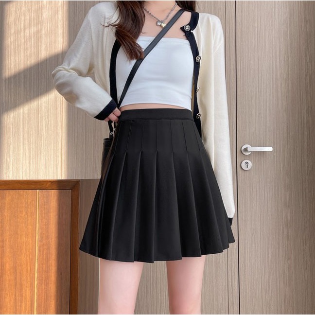 กระโปรงจีบ กระโปรงสั้น แมทช์ง่ายสุดๆ มีทั้งหมด7สี ทรงคิวท์ๆ #11322 ราคา ถูกที่สุด ดีลบีเคเค แกลเลอรีภาพที่ 7