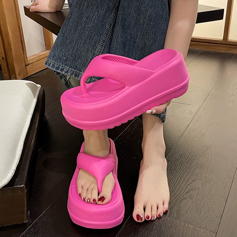 Fshoesสุดคิ้วท์รองเท้าแตะหูหนีบ EVA คุณภาพดี เบาพื้นนิ่ม กันลื่น ใส่สบายเท้า สีสันสดใส คุณผู้หญิงควรมีติดบ้านไว้รีบตำเลย