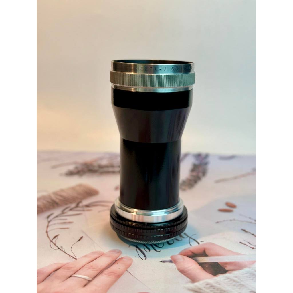 CARL ZEISS JENA KIPRONAR 120MM.F1.9  MODIFIED M39 MOUNT