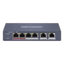 Hikvision DS-3E1106HP-EI Smart Managed PoE Switch 4Ports