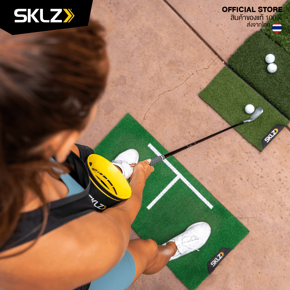SKLZ - Shallow Shot วงล้อ ปรับวงสวิงกอล์ฟ แก้อาการปีกไก่ พัฒนาวงสวิง ตีลูกให้ตรง — صورة 6