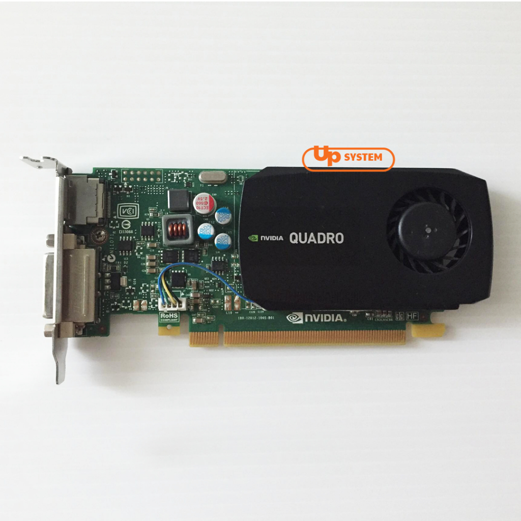 NVIDIA QUADRO K600 /MEMORY 1GB /DDR3 /128-bit /Low Profile (การ์ดจอมือสอง)