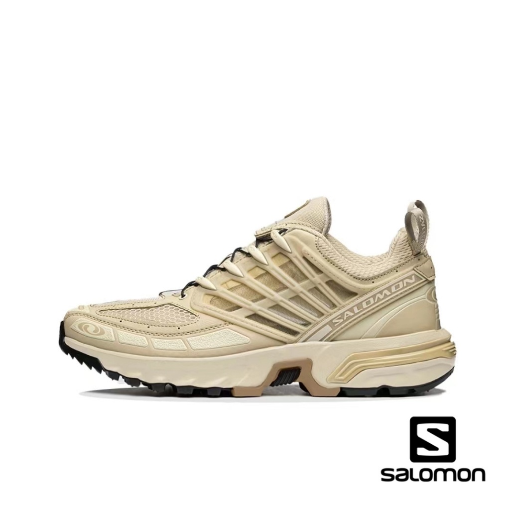 Salomon Acs Pro Advanced Trendy Outdoor Functional Shoes for Men and Women's Same Style Camel