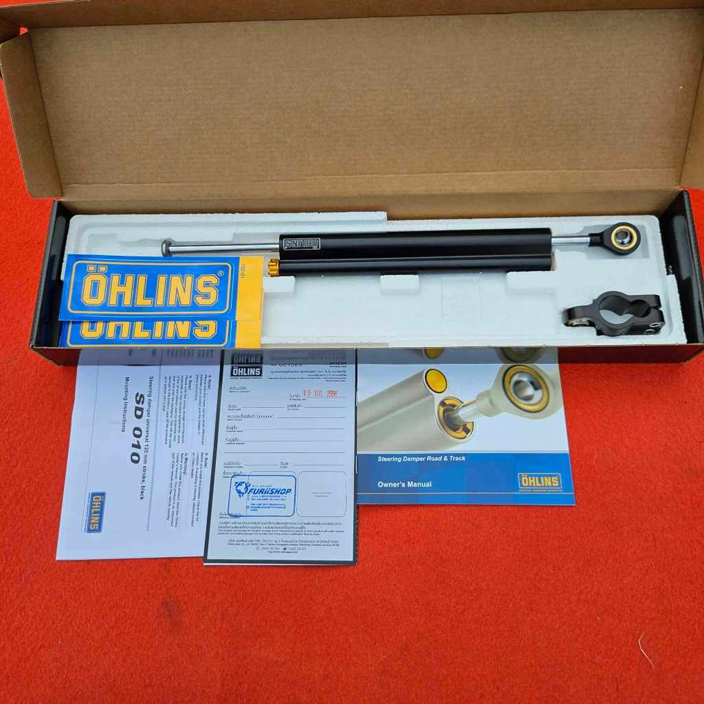 SR400 กันสะบัด OHLINS Blackline (สีดำ)