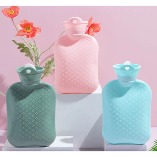 พร้อมส่ง กระเป๋าน้ำร้อน ถุงน้ำร้อน ขนาด500/1000ML มีเคสถุงน้ำร้อนขายแยก