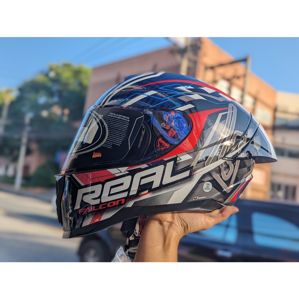 หมวกกันน็อค REAL FALCON BURIRAM ลายใหม่ล่าสุด 2024