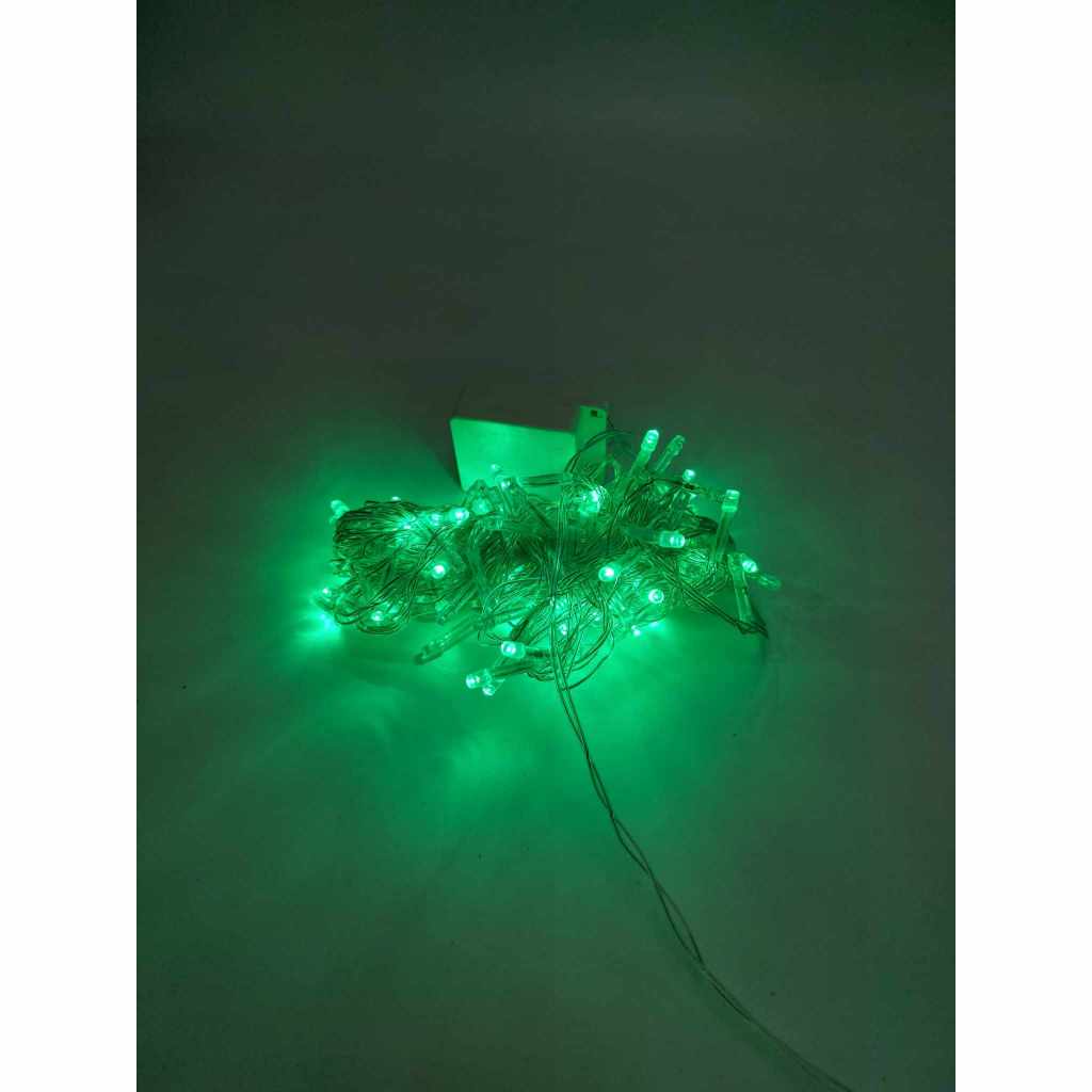 LED 100ดวง สีสวย ปลอดภัย มี มอก ไฟประดับบ้าน,ออฟฟิต,โรงงาน ร้านอาหาร เพื่องานปาร์ตี้ปีใหม่สังสรรค์