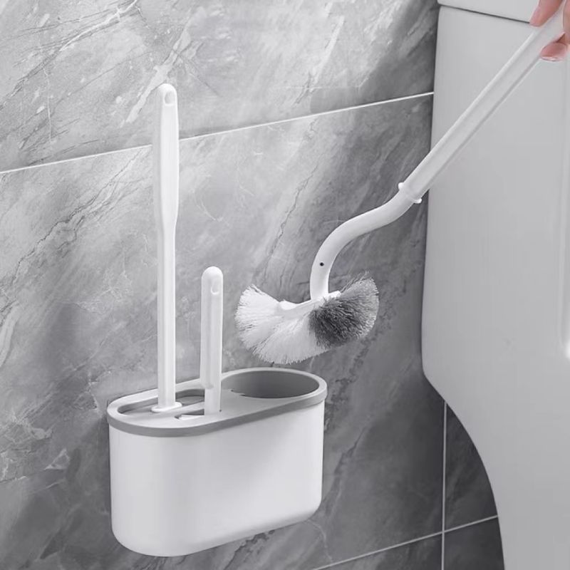 แปรงขัดส้วม แปรงล้างห้องน้ำพร้อมที่เก็บของ ไม่ต้องเจาะผนัง แปรงขัดห้องน้ำ แปรง4แบบ แปรงขัดพื้น