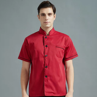 Yoonik เสื้อเชฟพ่อครัว ชุดเชฟทำอาหาร แขนยาว แขนสั้น สําหรับร้านอาหาร ร้านคาเฟ่ โรงแรม ห้องครัว