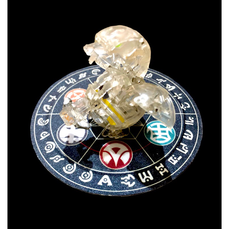 Bakugan  BakuDouble-Strike Clear SNAPZOID SEGA Rare