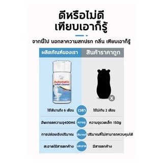 HLHB ฆ่าเชื้อแบคทีเรียได้ 99.9% 400ml น้ำยาดับกลิ่นชักโครก เจลดับชักโครก ก้อนใส่ชักโครก ยาดับกลิ่นห้องน้ำ ก้อนดับกลิ่น