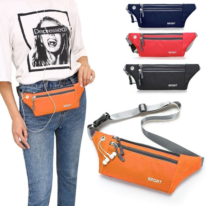 [พร้อมส่ง]CRJ119  กระเป๋าคาดเอวใส่โทรศัพท์มือถือสำหรับวิ่งอเนกประสงค์ และกระเป๋าสะพายสำหรับกีฬากลางแจ้ง