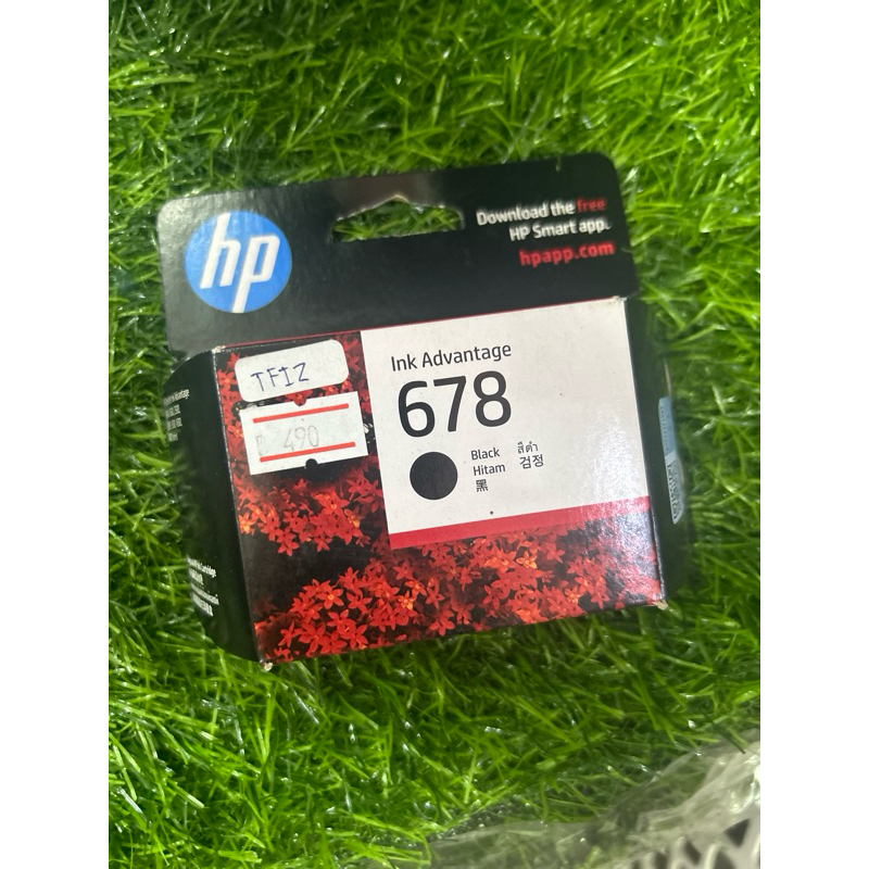 ตลับหมึก hp678 ดำ black
