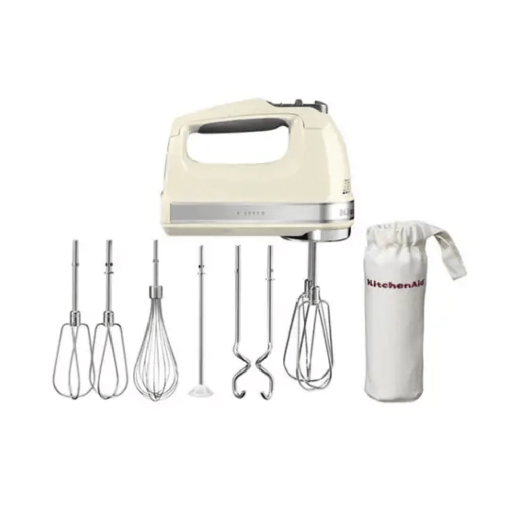 KITCHENAID 5KHM9212EAC เครื่องผสมอาหารแบบมือถือ สี Almond Cream