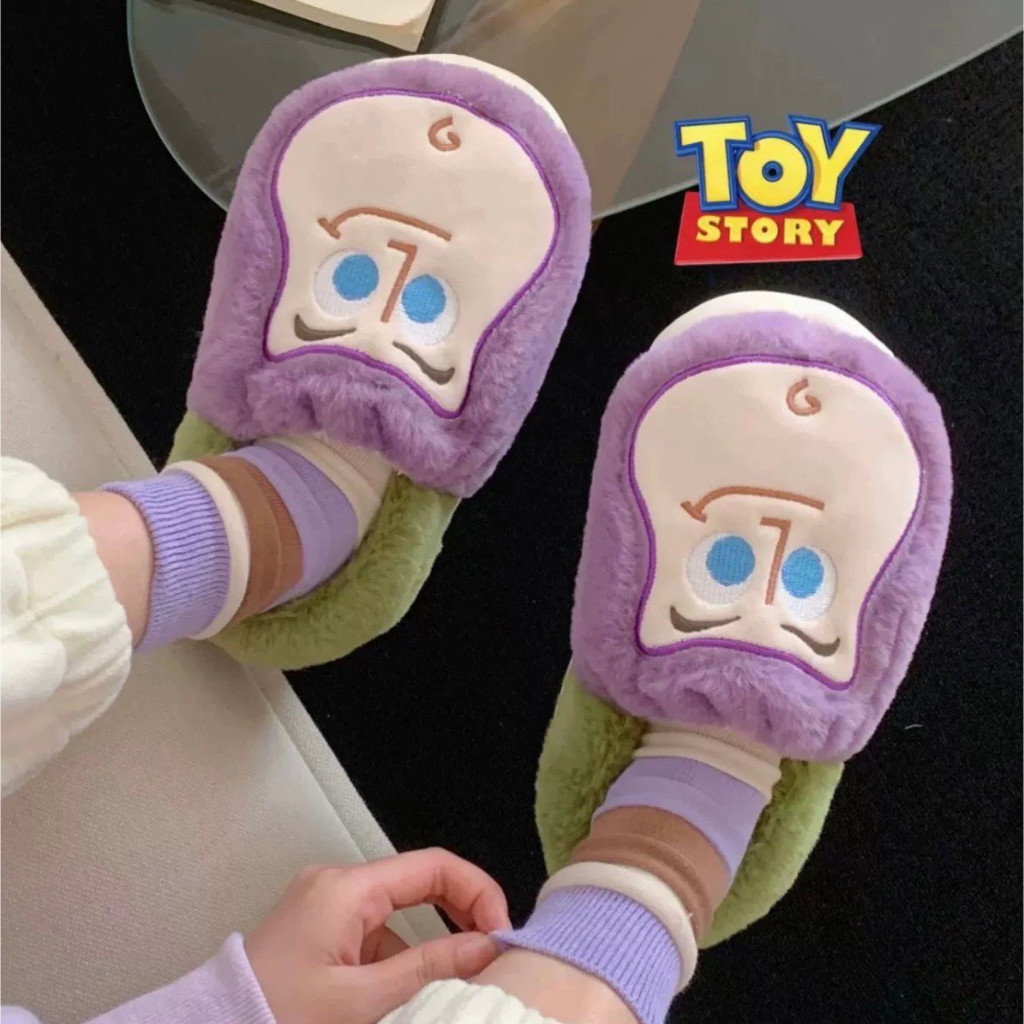 ส่งจากไทย รองเท้า Buzz Lightyear บัซ ไลท์เยียร์ Slipper Toy Story 49047
