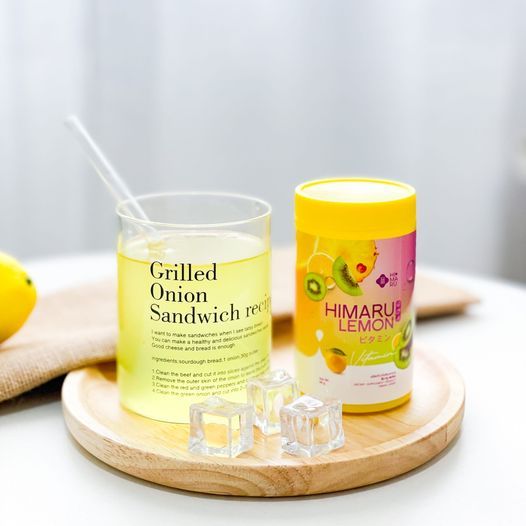 -ต่ำกว่าทุน- HIMARU LEMON ฮิมารุ เลมอน น้ำชงวิตซี ผิวขาวใส ลดสิว ฝ้า กระ จุดด่างดำ ผิวหมองคล้ำ -- 50 g. --✿