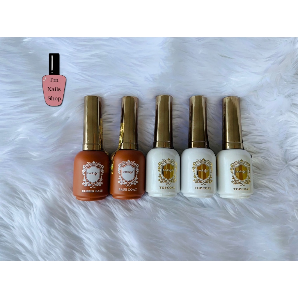 Badaga บาดาก้า TOP / BASE / RUBBER Base / Top Coat Diamond / Top Coat Matte พร่อมส่งในไทย