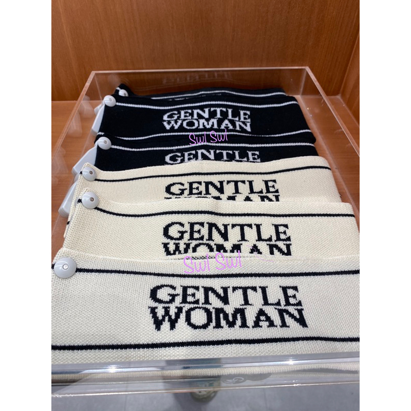 Gentlewoman / Rally Movement Headband ที่คาดผมไหมพรม ของแท้ 💯% (พร้อมส่ง)