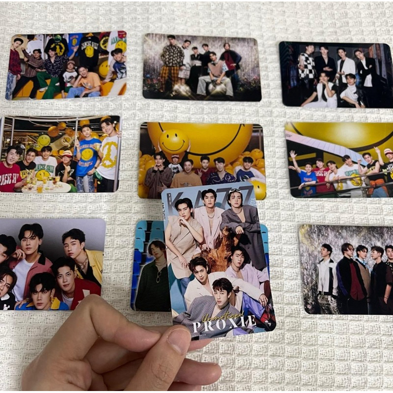 การ์ดตัดมุม Proxie พร็อกซี กัน กร อองรี วิคเตอร์ โชกุน คิม เซ็ต 28 ใบ