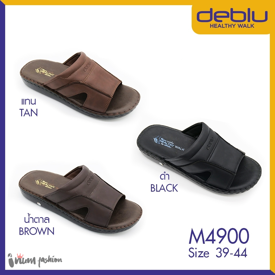 NFshoes ถูกสุด! รองเท้าแตะ เพื่อสุขภาพ เดอบลู Deblu รองเท้าลำลองผู้ชาย รุ่น M4900