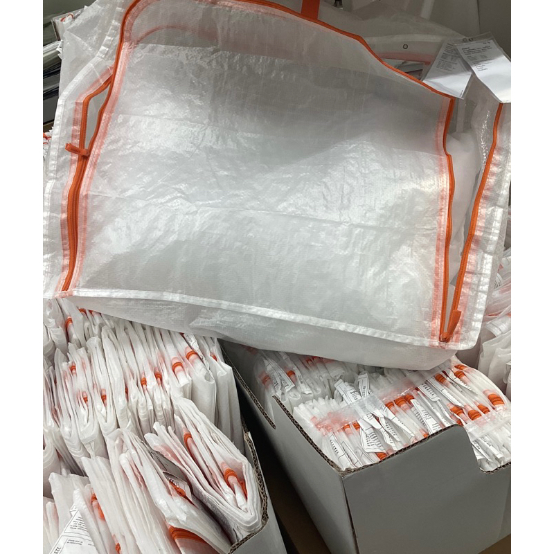 IKEAแท้ ขายถูกมาก ถุงใส่ของอิเกีย กล่องใส่ของ แบบมีซิปรุ่น PÄRKLA แพร์คลา