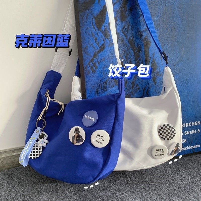(พร้อมส่ง)Su142 กระเป๋าสะพายไหล่ ทรงเมสเซนเจอร์ เข้ากับทุกการแต่งกาย สไตล์เกาหลี ญี่ปุ่น ฮาราจูกุ สําหรับผู้หญิง