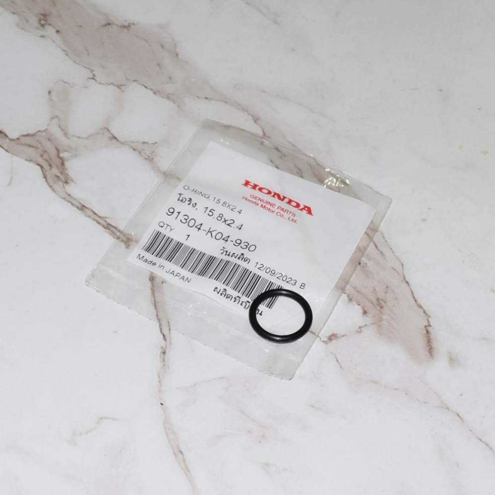 โอริง (15.8×2.4)  Forza 300  ปี2018-2020 แท้ศูนย์ฮอนด้า ราคา/1ชิ้น 91304-K04-930 ราคา ถูกที่สุด ดีลบีเคเค แกลเลอรีภาพที่ 4