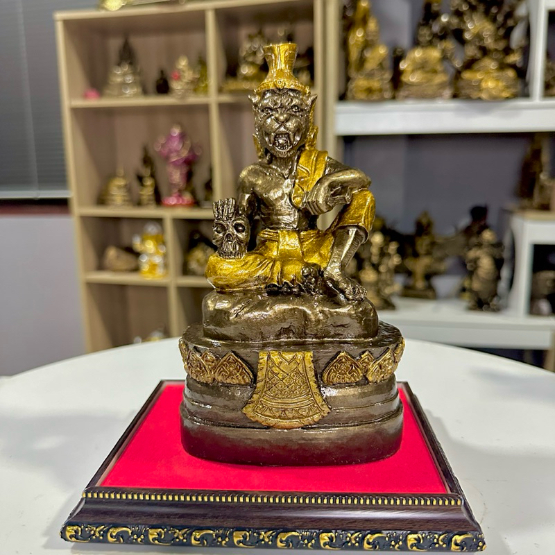 ปู่เจ้าสมิงพราย แร่เหล็กน้ำพี้ สูง7นิ้ว แถมฟรีฐานรอง