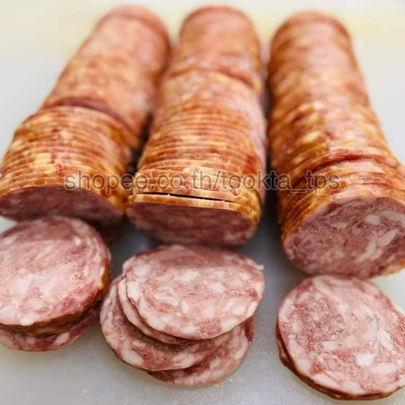 แฮมหมูกลม 1 kg. Pork Ham Sliced เมนู ทอด ยำ สลัด
