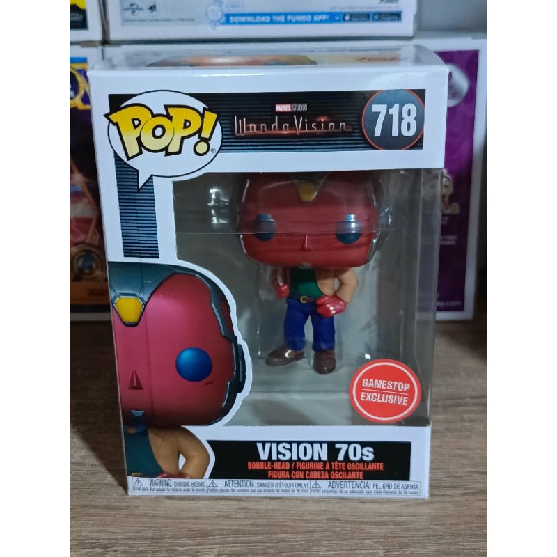 Funko Pop! : Wanda Vision - Vision 70s [ กล่องสินค้า 9/10 ]
