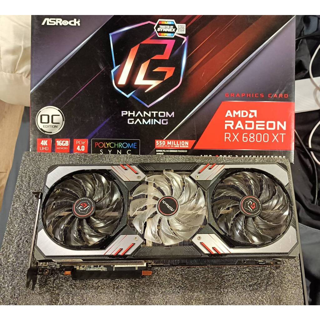 Asrock rx6800xt มือสอง ประกันไทย