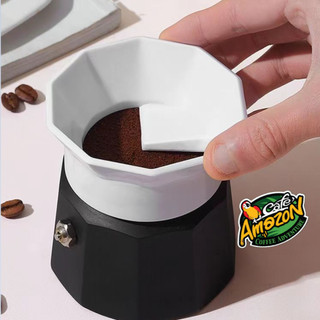 [St.Coco Cafe]หม้อป้อนผงมอคค่า Moka Pot Dosing Ring กรวยกรอกกาแฟ สำหรับ 3 cups