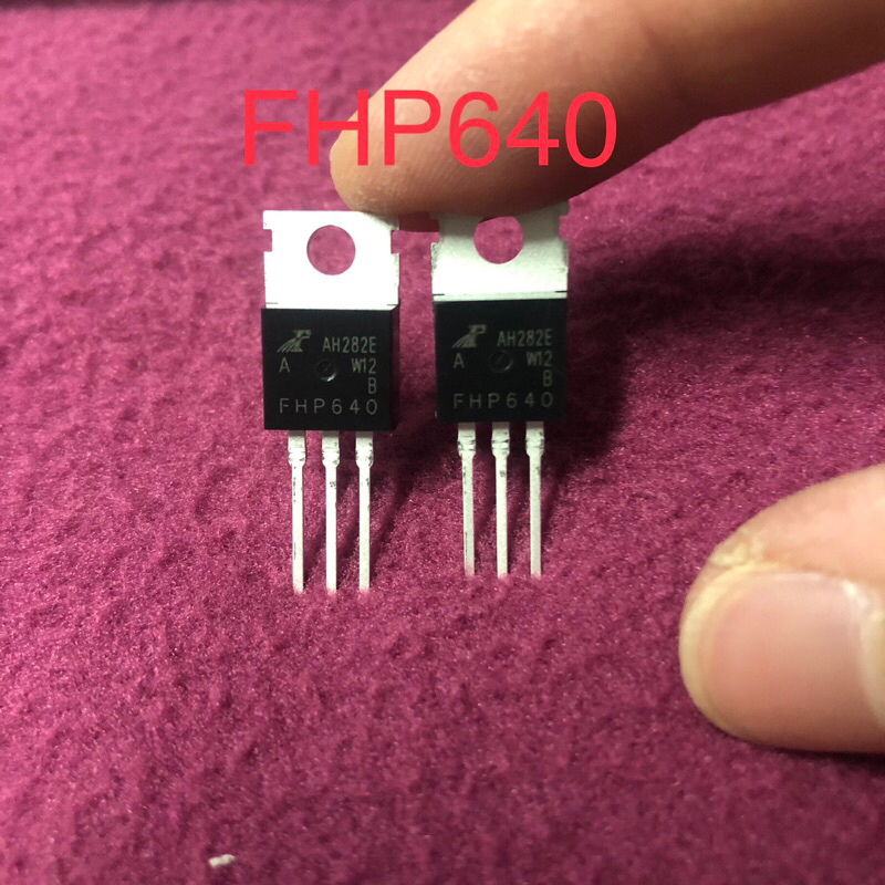 FHP640 FHP640A 18A 200V ยี่ห้อ Feihong มอสเฟต ใส่แทน IRF640N ได้คะ