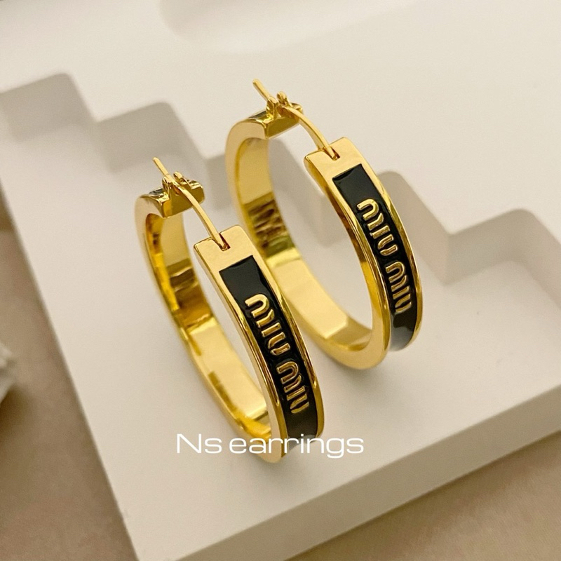 NS.EARRINGS | NS0305 - Enameled metal earrings