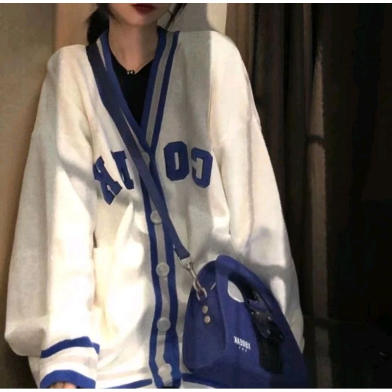 พร้อมส่ง เสื้อไหมพรมแขนยาว