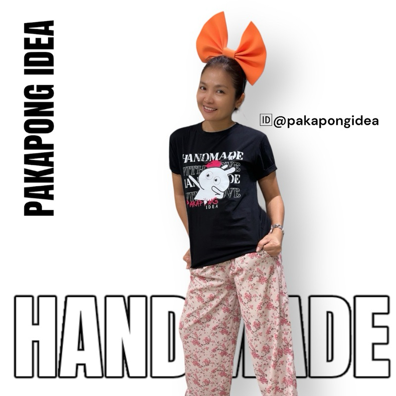 เสื้อยืด Pakapong Idea 2566 สีดำผ้า cotton